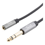 Cabo 3m P2 3.5mm Fêmea - P10 Stereo Trs Extensor De Fio De Headphone