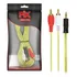 Cabo Áudio Auxiliar P2x2 Rca Carro Som Fone Smartphone 5 Mts - Pix