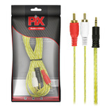 Cabo Audio Auxiliar P2x2