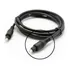 Cabo Óptico Digital Áudio Gold Ps5 Xbox Spidf Toslink Plug