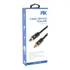 Cabo Óptico Digital Profissional Conector Alumínio Premium