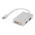 Cabo Adaptador 3x1 Mini Display Port Hdmi Thunderbol Dvi Vga