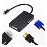 Cabo Adaptador 3x1 Mini Display Port/thunderbolt Hdmi/dvi/dp