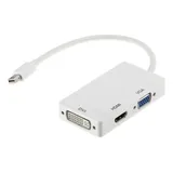 Cabo Adaptador 3x1 Mini