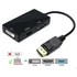 Cabo Adaptador Conversor Displayport Para Hdmi/vga/dvi