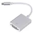 Cabo Adaptador Conversor Usb-c 3.1 Para Vga 1080p