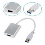 Cabo Adaptador Conversor Usb Hdmi 1080p Placa Multi Telas