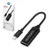 Cabo Adaptador De Mídia Type-c Usb-c Para Hdmi 4k Exbom U3v-x40 Compatível Com Pc Notebook Tv