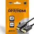Cabo Adaptador Displayport Dp Para Hdmi 4k 1 8m Metros Pc Marqs Home