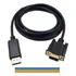 Cabo Adaptador Displayport Macho X Vga Macho 1.8m