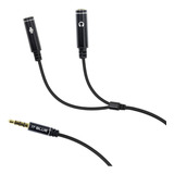 Cabo Adaptador Fone Microfone