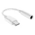 Cabo Adaptador  Fone Ouvido Tipo C / P2 Para Samsung /iPhone