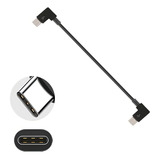 Cabo Adaptador Micro Usb Para Tipo C Controle Drones Dji