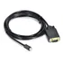 Cabo Adaptador Mini Displayport Macho X Vga 1.8m