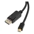 Cabo Adaptador Mini Displayport Para Displayport 1.8m Preto