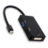 Cabo Adaptador Para Mac Mini Displayport 3x1 Hdmi Vga Dvi