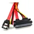 Cabo Adaptador Sata 7+15pin Para Energia Ide 4pin + 7pin