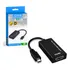 Cabo Adaptador V8 Micro Usb Para Hdmi Mhl Espelhamento Tv Cor Preto