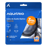 Cabo Audio Optico 3m