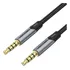 Cabo Audio Auxiliar P3 3,5mm Carro Estereo Som 50cm Vention