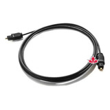 Cabo Audio Optico Digital Toslink 1 50 Metros   Fino  
