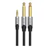 Cabo Audio Profissional P2 Estereo Para P10 Mono 2m Vention