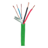 Cabo Automação Rs485 4 Vias 2x18awg   2x22awg Blindado 100mt