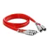 Cabo Automotivo Som Rca 1 Metro 1m Stetsom Blindado Prata