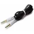 Cabo Auxiliar P2 + P2 Dourado 1m iPod iPad Mp3 Mp4 Carro