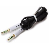 Cabo Auxiliar P2 + P2 Dourado 1m iPod iPad Mp3 Mp4 Carro