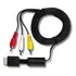 Cabo Av Audio E Video Rca 1,80m P/ Playstation 1, Ps2 E Ps3