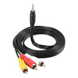 Cabo Av P2 Rca Uso Em Tv Box Android 4k Ligue Sua Tv Antiga