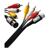 Cabo Av Rca Audio