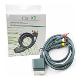 Cabo Av Xbox 360 Slim   Cor Cinza
