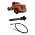 Cabo C botao Acelerador Manual Scania 112  113  114  143