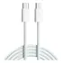 Cabo Carregador E Dados Turbo Tipo C Duplo Para Samsung Galaxy S24 Ultra S23 Fe S22 Plus S21 S20 Motorola Xiaomi LG iPhone 15 16 Cor Branco Nylon Boyu Cell