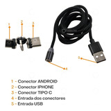 Cabo Carregador Magnetico Usb