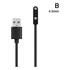 Cabo Carregador Usb Relogio Smartwatch 2 Pinos Champion Cor Preto