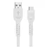 Cabo Carregamento Rápido Dual Shock Usb-c / Tipo C 1,2m Gshield Cor Branco