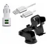 Cabo Celular Para Carro + Porta Celular Samsung/iPhone/motog