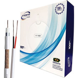 Cabo Coaxial Cftv Para