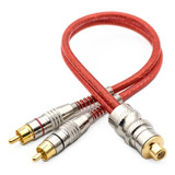 Cabo Coaxial Rca Y