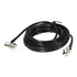 Cabo Coaxial Rg-058  5m Com Conector Uhf Macho Vhf Ou Uhf