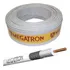 Cabo Coaxial Rg59 67% Malha Com 100 Mts Megatron