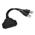 Cabo Conversor Adaptador Ssd Hd Sata Notebook 2,5 P/ Usb 3.0