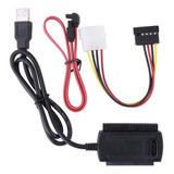 Cabo Conversor De Adaptador Sata/pata/ide Para Usb 2.0 Para