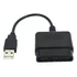 Cabo Conversor De Adaptador Usb Para Ps2 Dualshock Joypad Ga