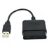 Cabo Conversor De Adaptador Usb Para Ps2 Dualshock Joypad Ga