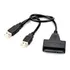Cabo Conversor Ssd Hd Sata Notebook 2,5 3,5 Para Usb 2.0 Pc 
