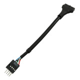 Cabo Conversor Xtreme Pc Gaming Usb 3 0 De 20 Pinos Fêmea Para Usb 2 0 Macho De 9 Pinos
